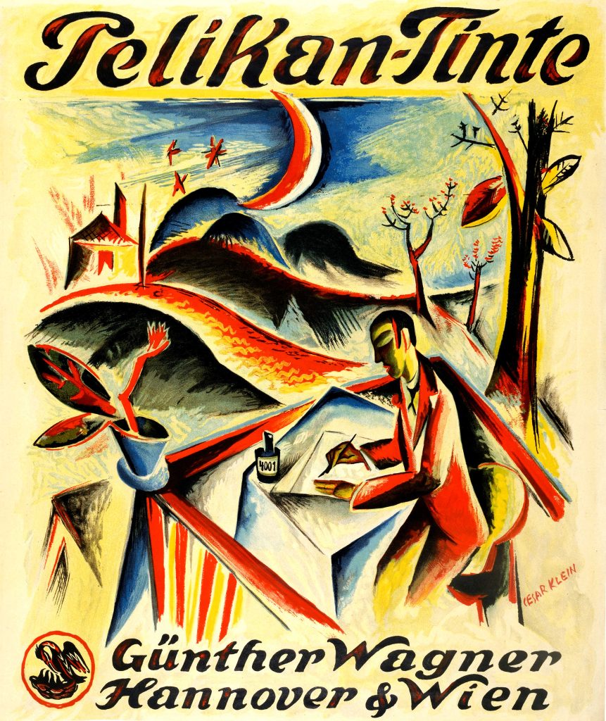 Cesar Klein , Pelikan-Tinte, 1919