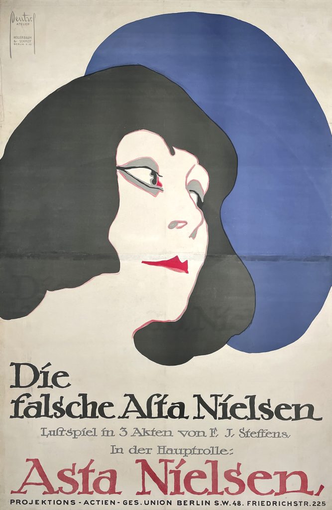 Ernst Deutsch-Dryden, Die falsche Asta Nielsen, 1914